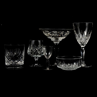 Lot 36 - Large collection of table glassware