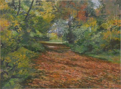 Lot 318 - Tony Millar, Autumn Clearing.