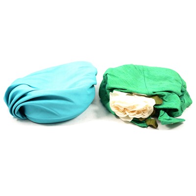 Lot 499 - Simone Mirman - five fabric hats.