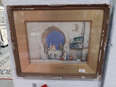 Lot 456 - Noel H Leaver, A Moorish Gateway.
