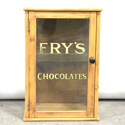 Lot 128 - Fry's Chocolate counter top cabinet