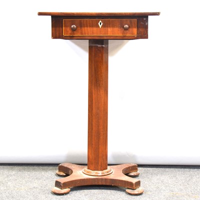 Lot 478 - George IV mahogany pedestal table