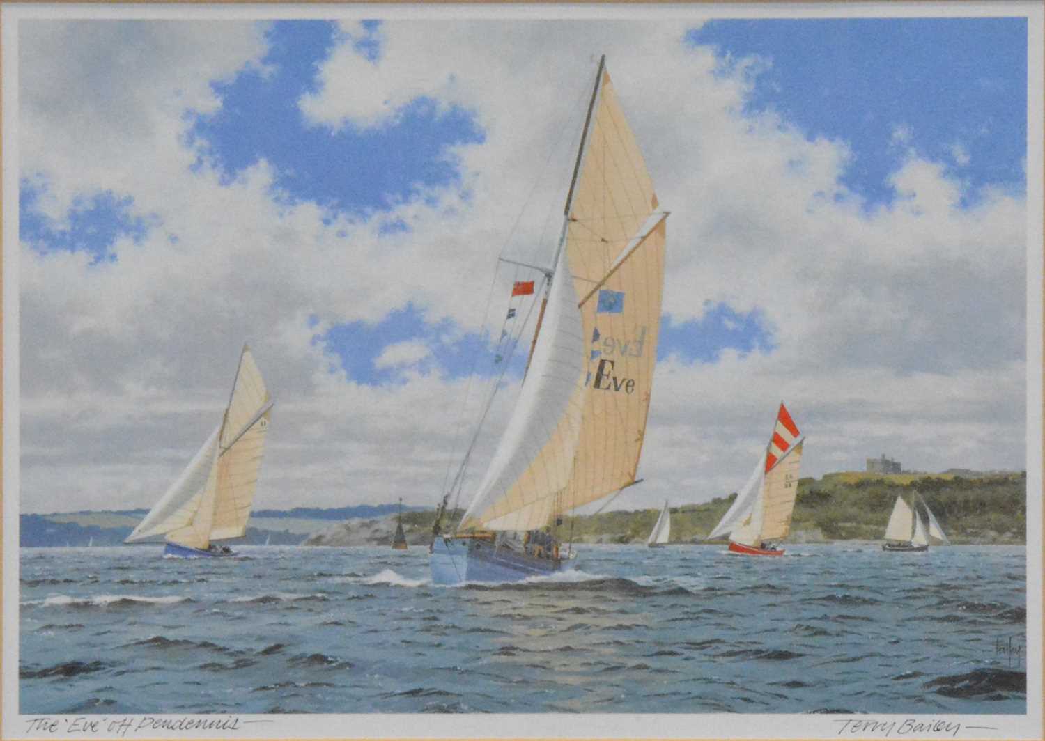 Lot 502 - R Lasal, Sailing boat, and other pictures