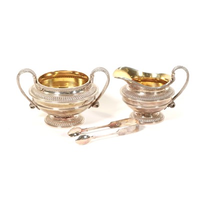 Lot 752 - Edwardian silver matched five piece tea and coffee set