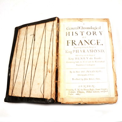 Lot 130 - De Mezeray, A General Chronological History of France..., London 1683