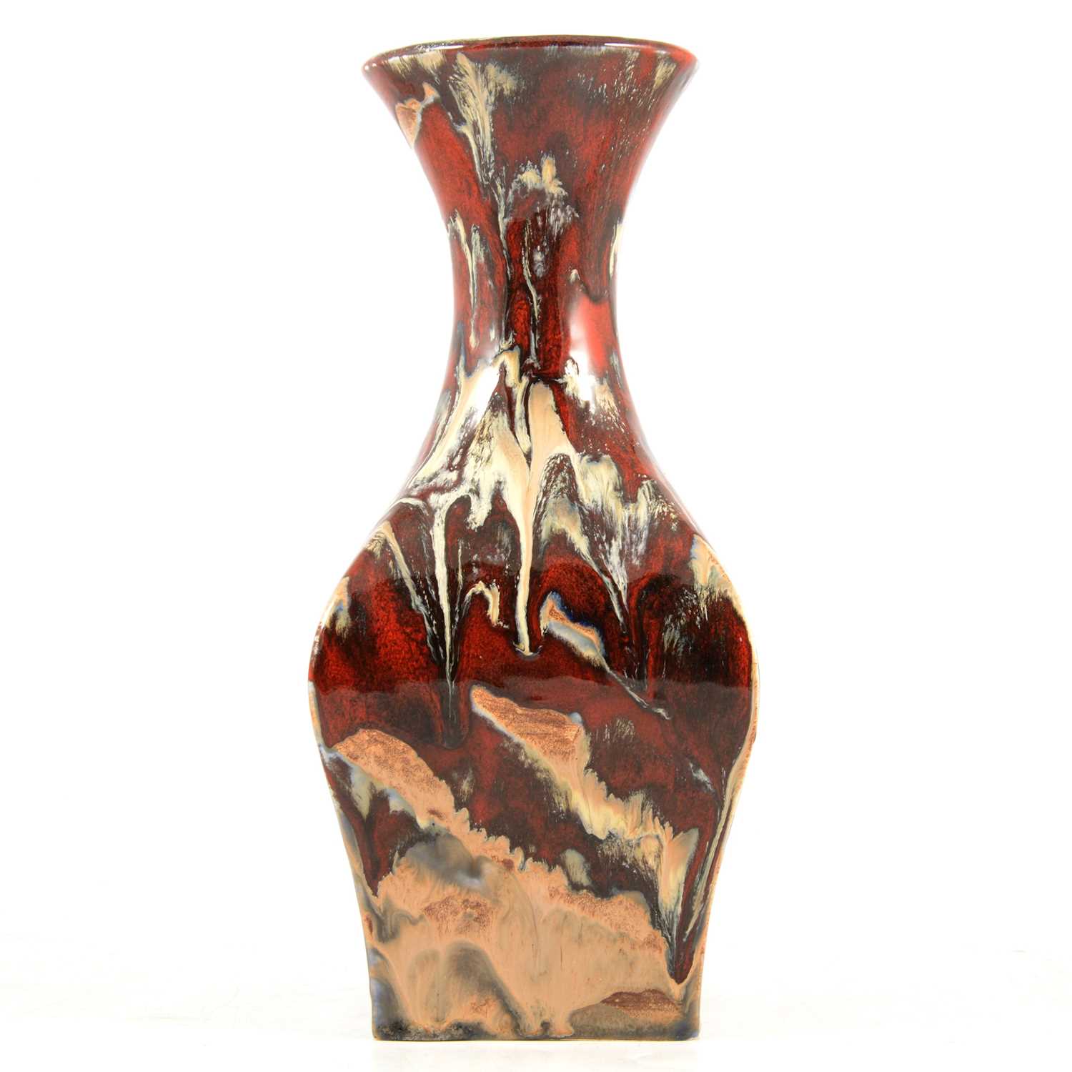 Lot 102 - Anita Harris, Black Ryden studio vase