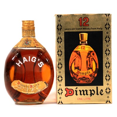 Lot 309 - Haig's Dimple, blended Scotch whisky, late George V label, circa 1950s