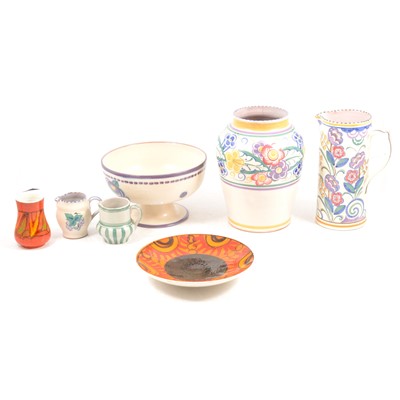 Lot 58 - Collection of seven Poole Pottery items