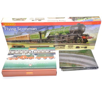 Lot 326 - Two Hornby OO gauge locomotive sets, boxed