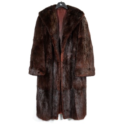 Lot 507 - Two full length fur coats.