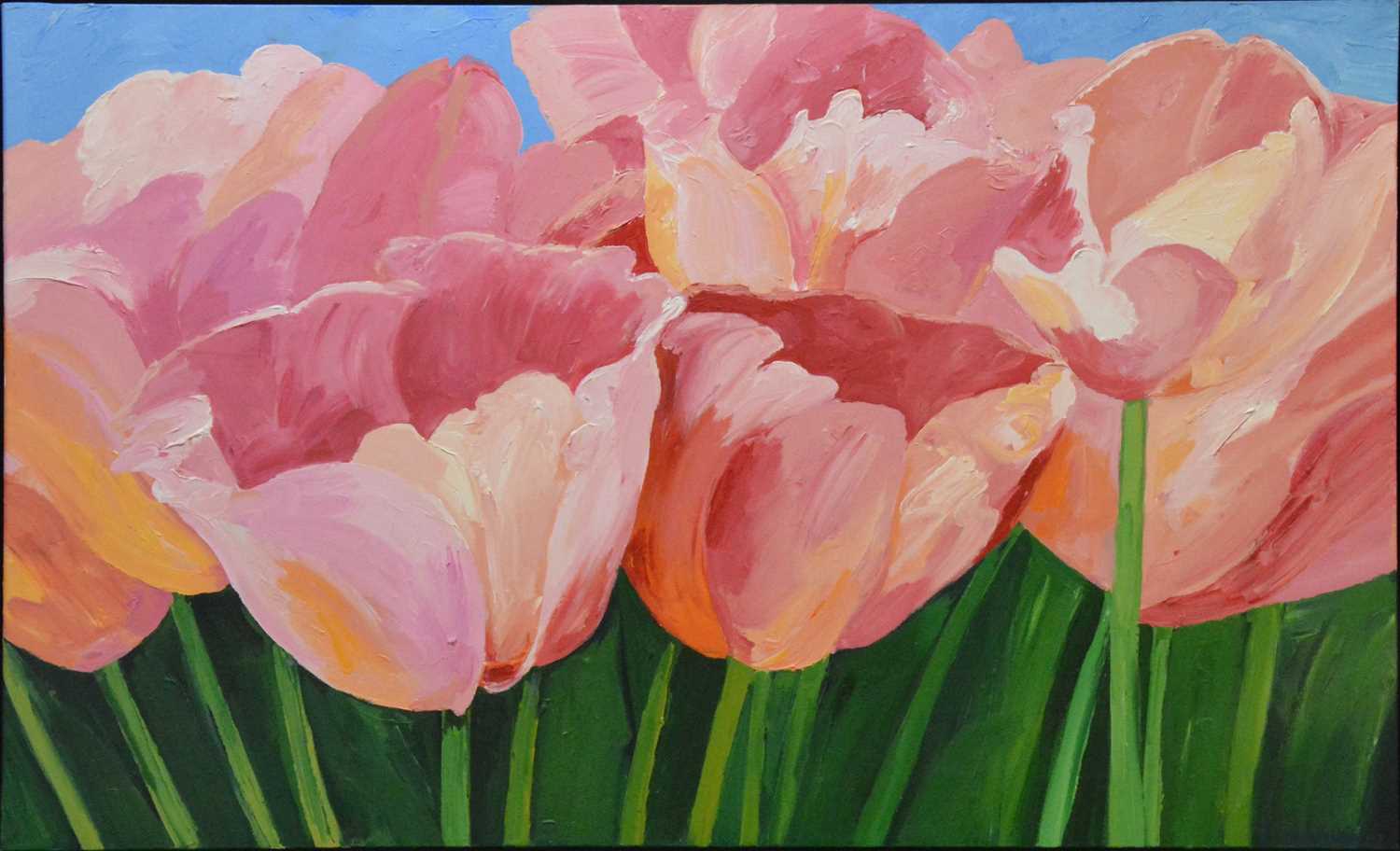 Lot 534 - Alan Wallis, Tulips