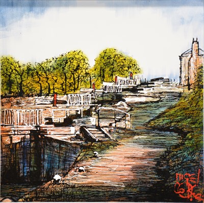 Lot 316 - Nigel Cooke, Foxton Locks