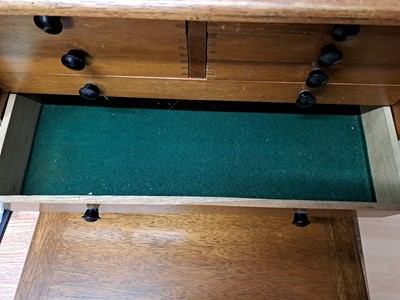 Lot 172 - Moore & Wright engineers tool chest / box, with inner drawers