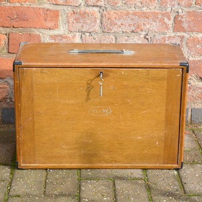 Lot 174 - Moore & Wright engineers tool chest / box