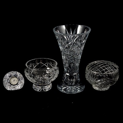 Lot 119 - Waterford bowl, Caithness paperweights, etc.