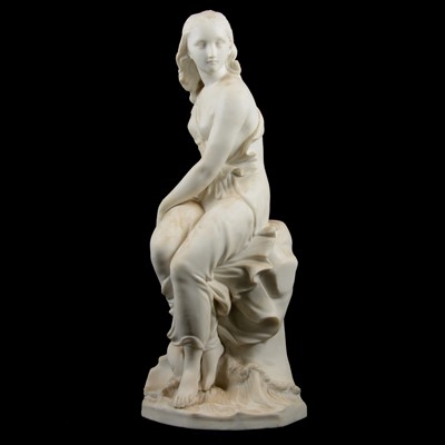 Lot 48 - Minton Parian figure, 'Miranda'