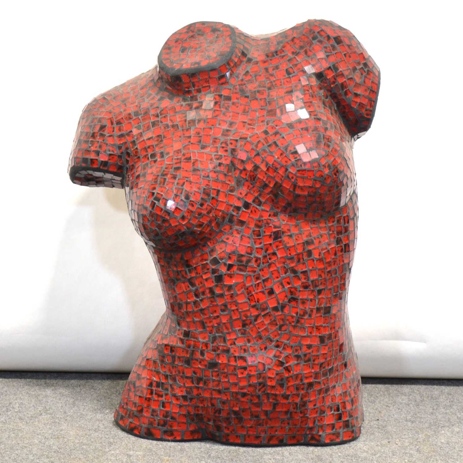 Lot 272 - Contemporary female torso lamp