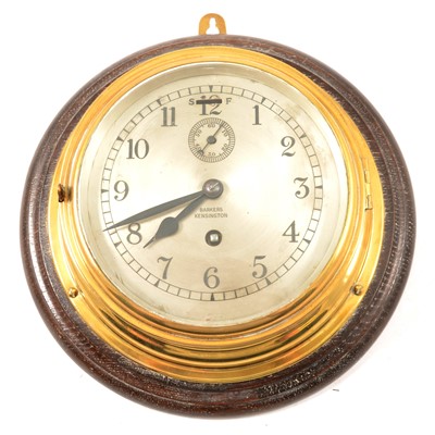 Lot 128 - Ships clock