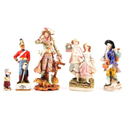 Lot 69 - Small quantity of Continental figurines