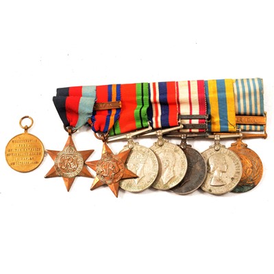 Lot 166 - WW2 medals and photograph albums.