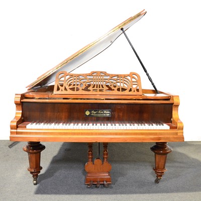 Lot 775 - Stingl Freres, Vienna, walnut cased grand piano