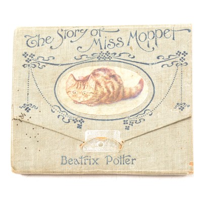 Lot 295 - Beatrix Potter, The Story of Miss Moppet, Frederick Warne & Co, 1906.