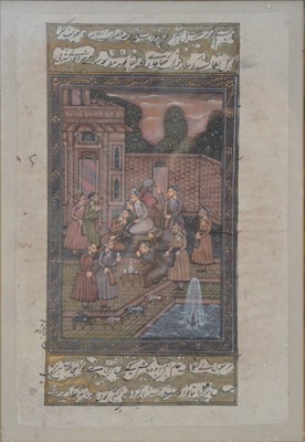 Lot 269 - Two Asian illuminated illustrations