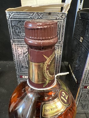 Lot 302 - Chivas Regal, 12 year old, blended Scotch whisky - 3 bottles