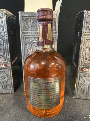 Lot 302 - Chivas Regal, 12 year old, blended Scotch whisky - 3 bottles