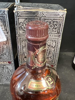 Lot 302 - Chivas Regal, 12 year old, blended Scotch whisky - 3 bottles