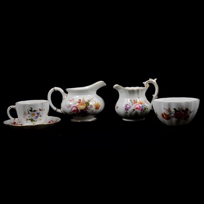 Lot 123 - Royal Crown Derby 'Derby Posies' pattern tea and dinner service