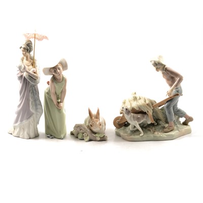 Lot 64 - Eight Lladro figurines