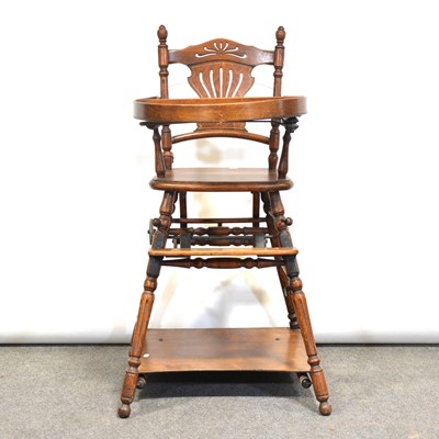 Lot 468 - Childs metamorphic high chair