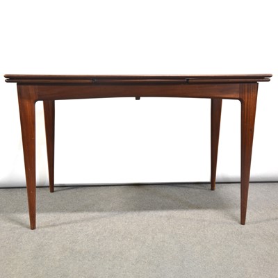 Lot 336 - Mid-century teak dining table