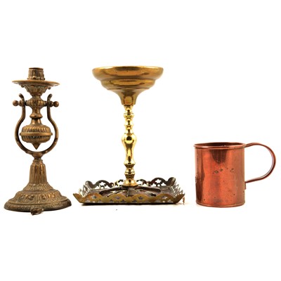 Lot 184 - Quantity of copper and brass wares