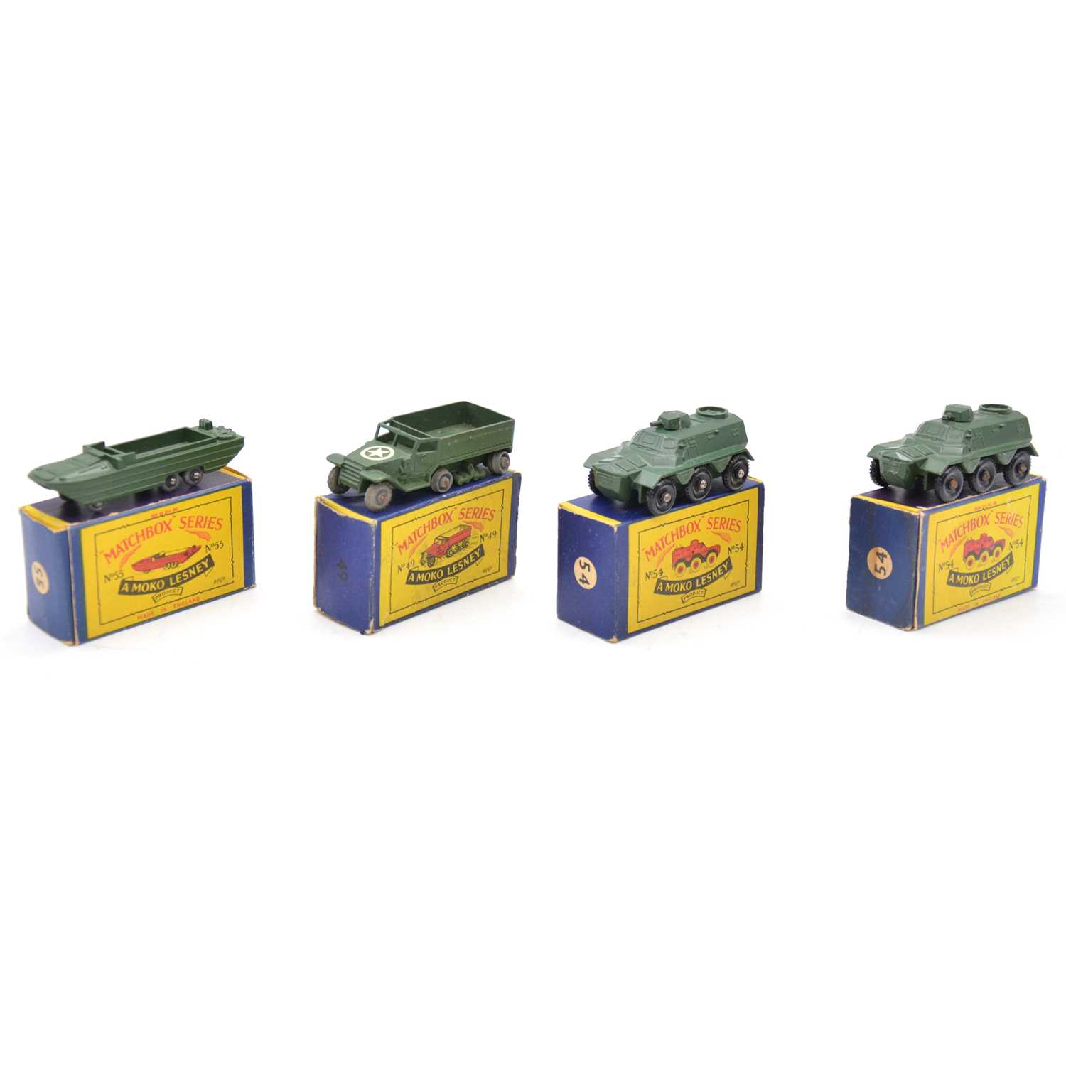 Lot 171 Matchbox series diecast models, four