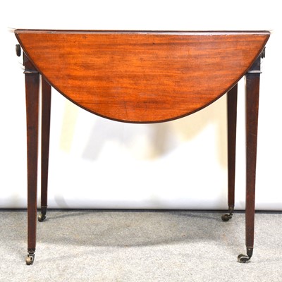 Lot 348 - Victorian mahogany Pembroke table