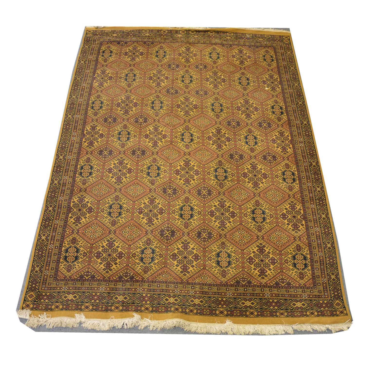 Lot 551 Large Afghan carpet