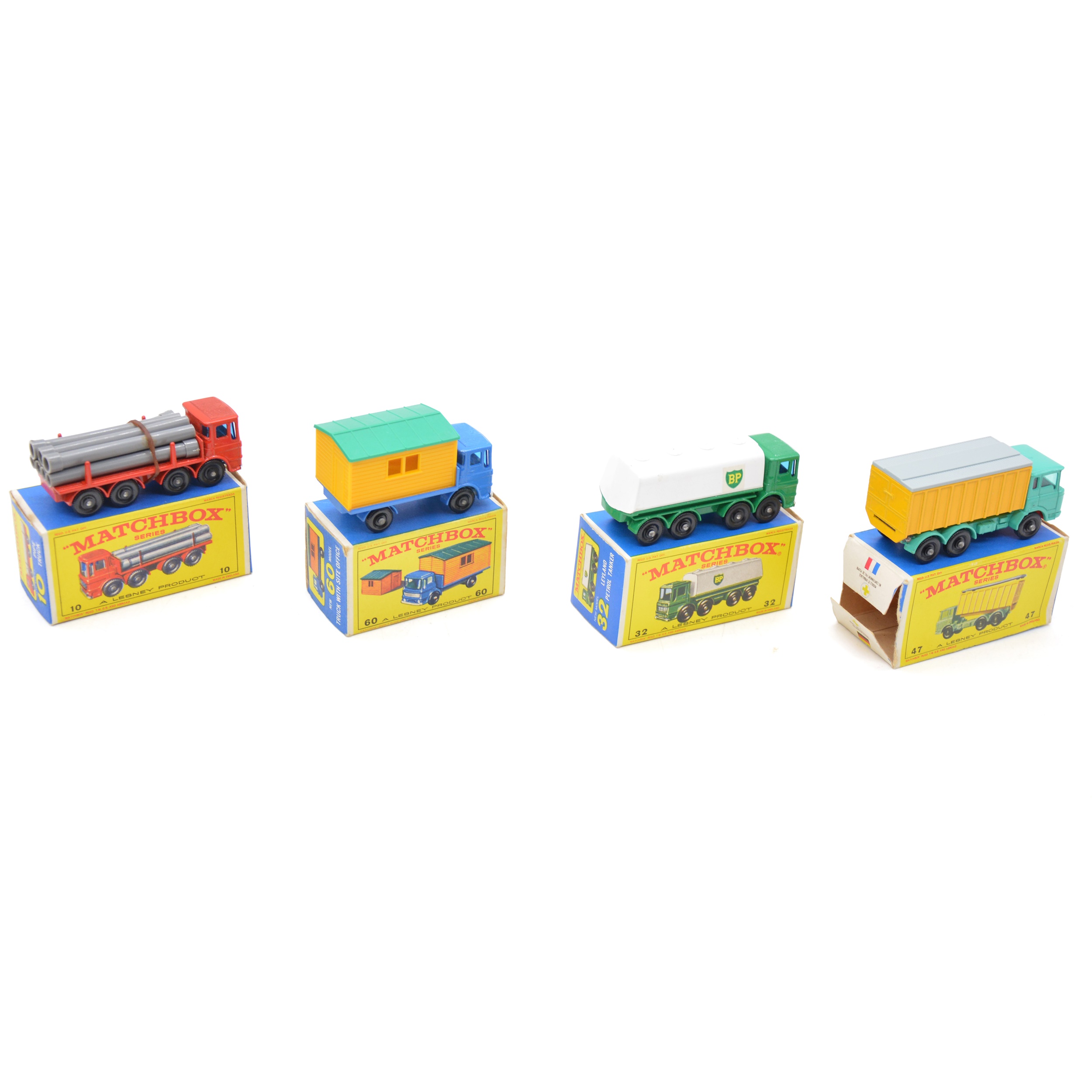 Lot 159 - Matchbox models, four including 32 Leyland