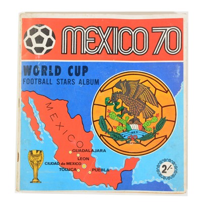 Lot 755 - A Mexico 1970 Panini sticker album, near complete with two stickers missing