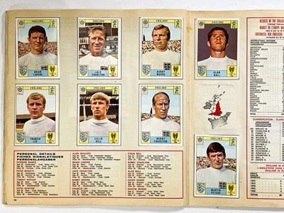 Lot 755 - A Mexico 1970 Panini sticker album, near complete with two stickers missing