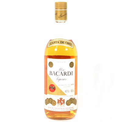 Lot 311 - Bacardi Carta de Oro Rum, early 1980s bottling