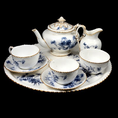 Lot 106 - Royal Worcester cabaret set/ tea-for-two, and a Sylvac horse