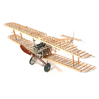 Lot 757 - Model World War I Sopwith Camel single seater bi-plane