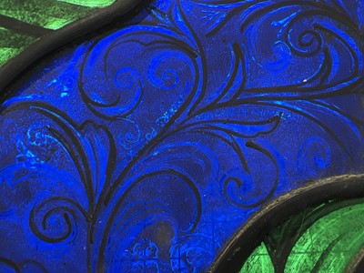Lot 762 - Stained glass window