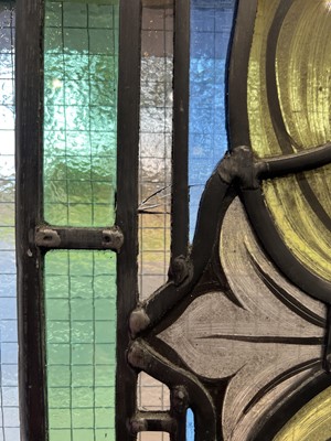 Lot 762 - Stained glass window