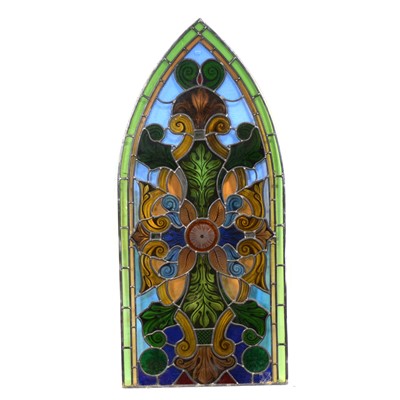 Lot 762 - Stained glass window
