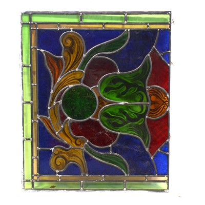 Lot 762 - Stained glass window
