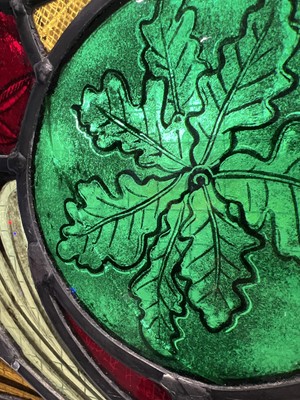 Lot 762 - Stained glass window