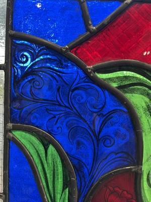 Lot 762 - Stained glass window